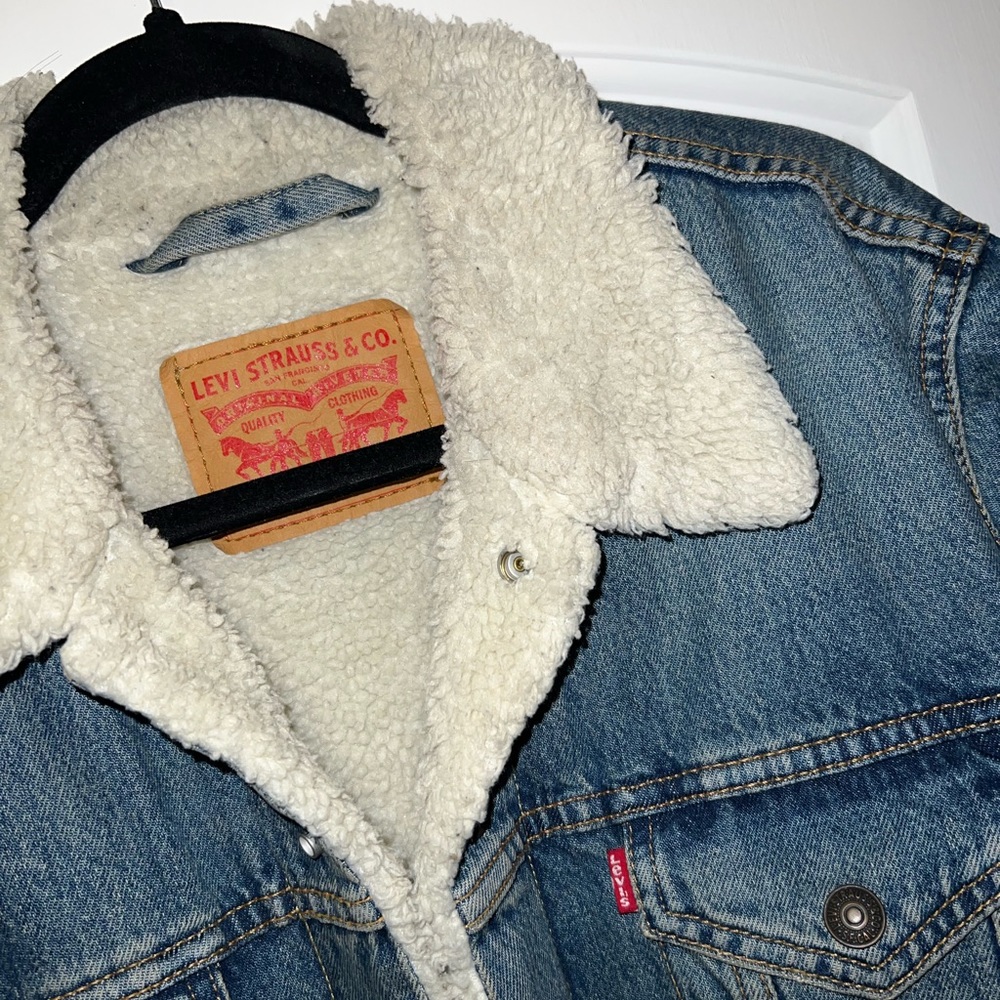 Levi’s Sherpa Denim Jacket
